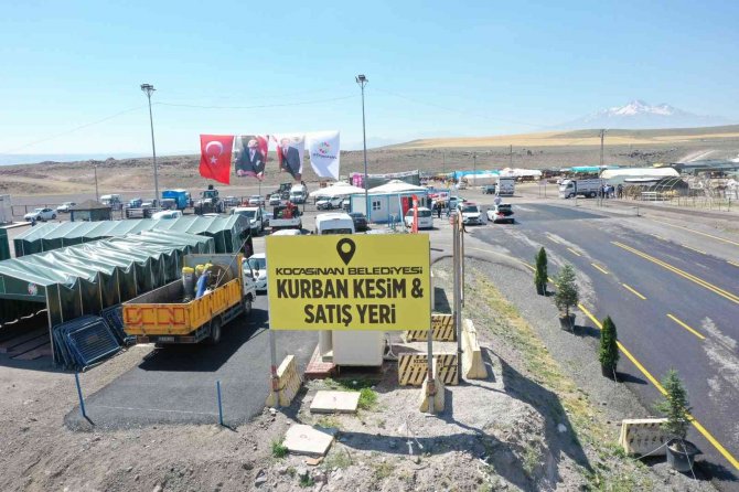 Kocasinan’da Kurban Kesim Ve Satış Yeri İncelendi