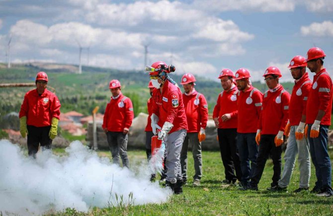 Aydem Yenilenebilir Enerji, Akut İş Birliğinde Yangınla Mücadele Eğitimleri Verdi