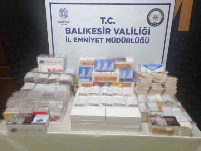 Balıkesir’de Kaçak Tütün Operasyonu