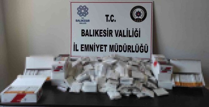 Balıkesir’de Kaçak Tütün Operasyonu