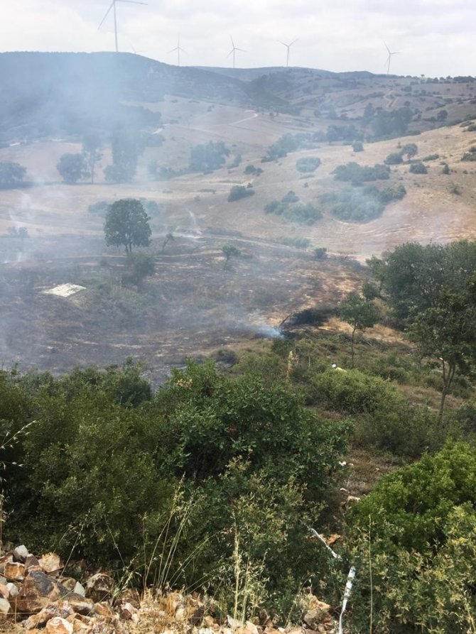Balıkesir Karesi’de Çıkan Yangın Söndürüldü