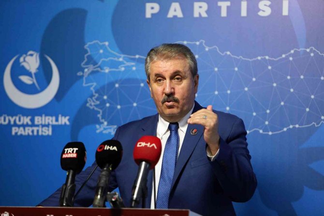 Bbp Genel Başkanı Destici: “(Millet İ̇ttifakı) Masanın 6’lı Değil 7’li Olduğunu Bu Millet Görüyor”