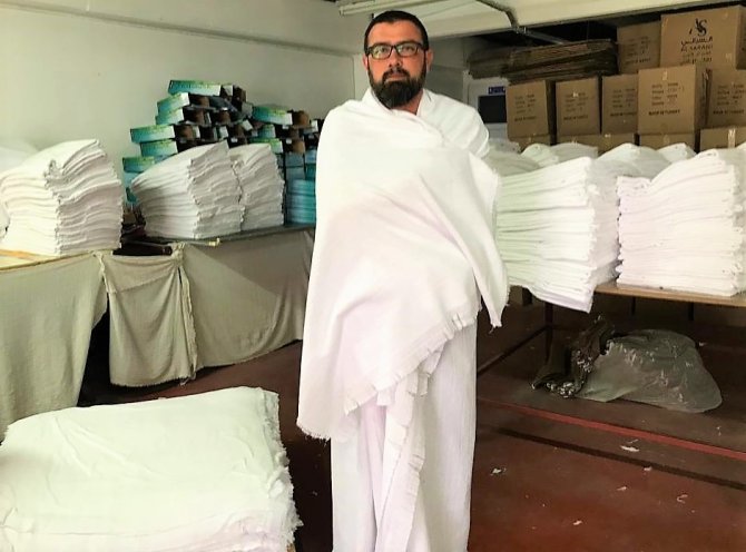 Hacıların İhramları Buldan’da Üretiliyor