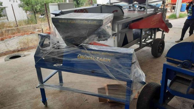 Büyükşehir’den Badem Üreticisine Destek