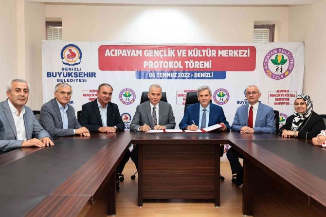 Acıpayam, Gençlik Ve Kültür Merkezi’ne Kavuşuyor