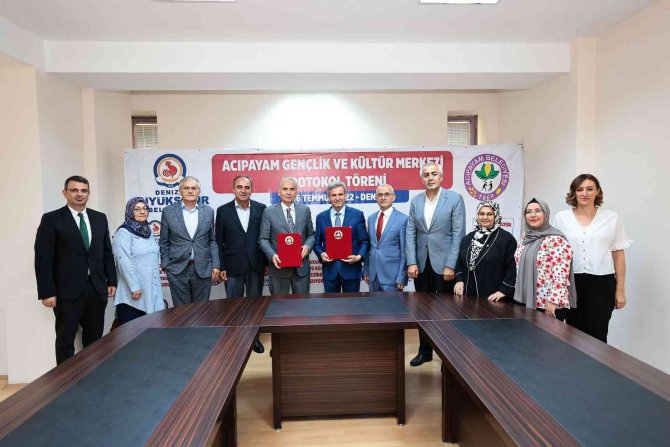 Acıpayam, Gençlik Ve Kültür Merkezi’ne Kavuşuyor