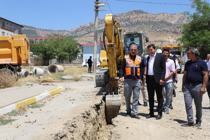 Lice’nin 2050’ye Kadar İçme Suyu Sorununu Çözecek Proje Devam Ediyor