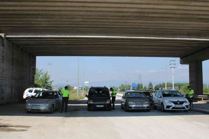 Kurban Bayramı Öncesi Düzce’de Trafik Uygulaması