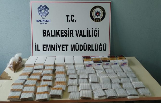 Balıkesir’de Kaçak Tütün Operasyonu