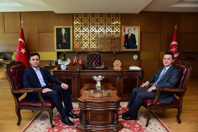 Başsavcı Kapağan’dan Rektör Topal’a Veda Ziyareti