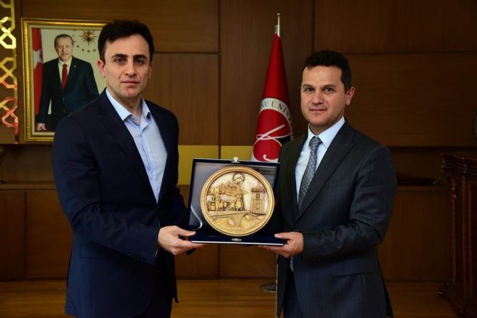 Başsavcı Kapağan’dan Rektör Topal’a Veda Ziyareti