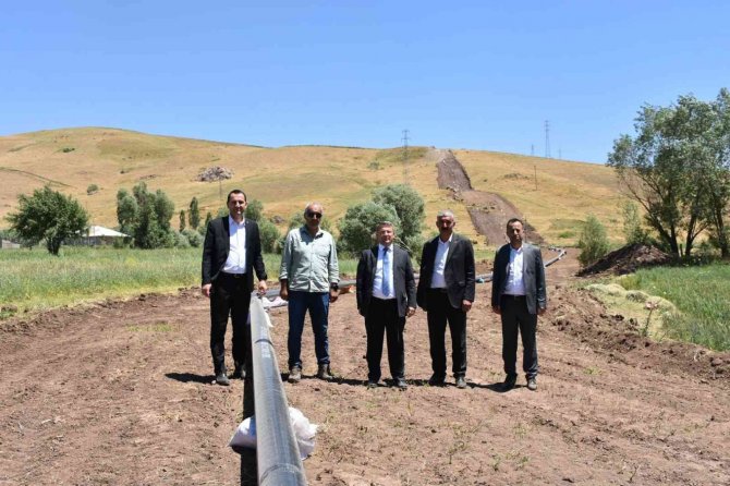 Kaymakam Çimşit Doğalgaz Çalışmalarını İnceledi