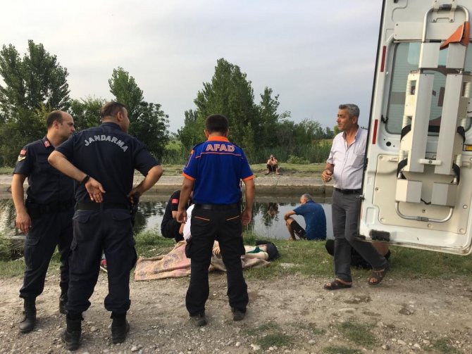 Sulama Kanalına Düşen Genç Hayatını Kaybetti