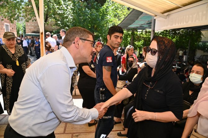 Başkan Ergün, Kayınvalidesini Son Yolculuğuna Uğurladı