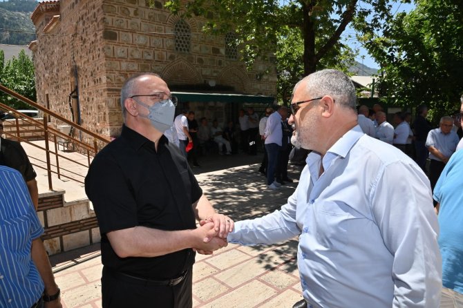 Başkan Ergün, Kayınvalidesini Son Yolculuğuna Uğurladı