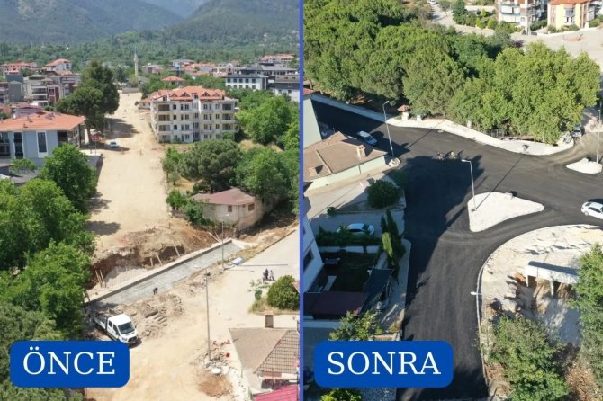 Başkan Doğan Üst Yapı Çalışmalarını Mahalleli İle Birlikte İnceledi