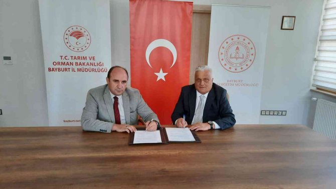 Milli Eğitim Müdürlüğü İle Tarım Ve Orman Müdürlüğü Arasında İşbirliği İçin İmzalar Atıldı