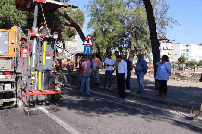 Nazilli’de Bozulan Yollar Yapıldı