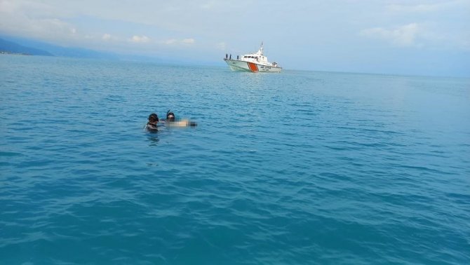 Trabzon’da Denizde Boğulan Genç 4 Gün Sonra Bulundu