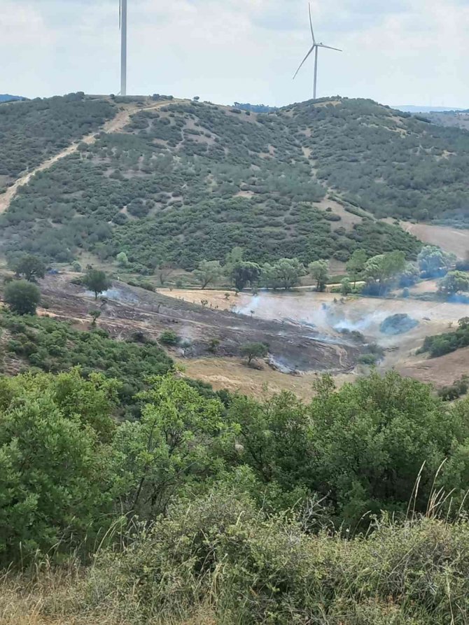 Balıkesir Karesi’de Çıkan Yangın Söndürüldü