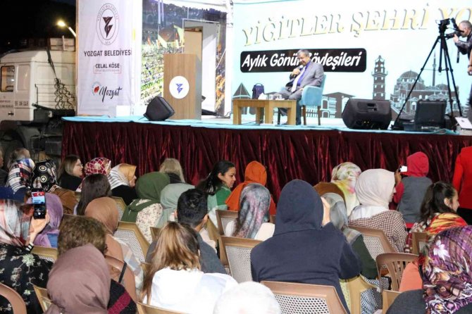 Yazar Hayati İ̇nanç, Yozgatlılarla Buluştu