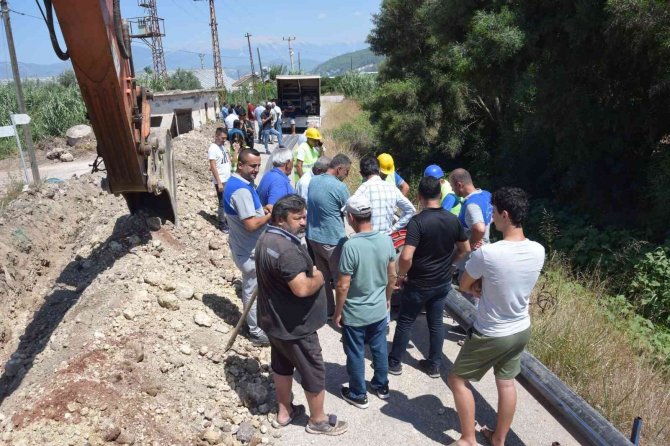 Beykonak’ta Sulama Suyu Sorunu Çözülüyor