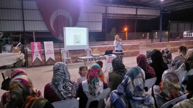 Nazilli’de Kadın Sağlığı Konusunda Bilgilendirme Yapıldı