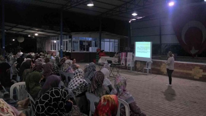 Nazilli’de Kadın Sağlığı Konusunda Bilgilendirme Yapıldı