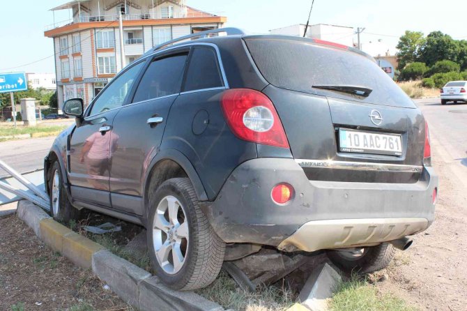 Bandırma’da Trafik Kazası: 1 Yaralı