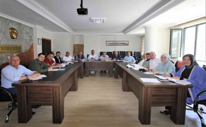 Bayburt’ta Temmuz Ayı Olağan Meclis Toplantısı Yapıldı