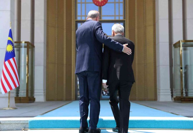 Cumhurbaşkanı Erdoğan, Malezya Başbakanı Yakub’u Resmi Törenle Karşıladı