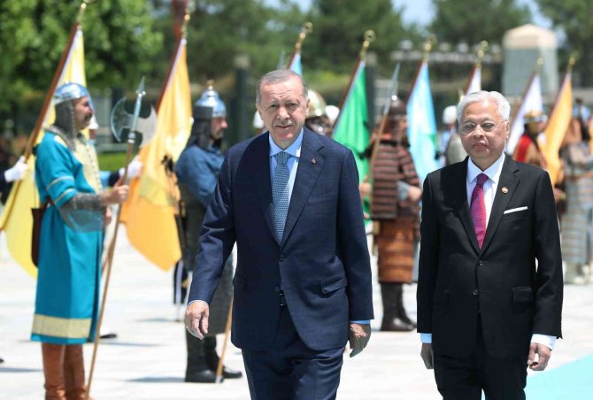 Cumhurbaşkanı Erdoğan, Malezya Başbakanı Yakub’u Resmi Törenle Karşıladı