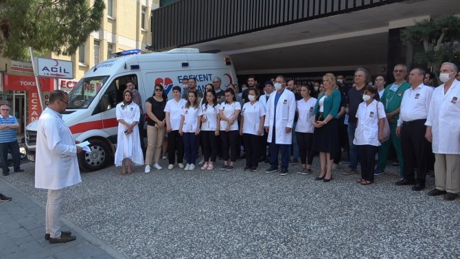 Denizli Egekent Hastanesi, Görevi Başında Öldürülen Dr. Emre Karakaya’yı Andı