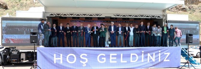 Büyükşehir’den Yeni Bir Yatırım Daha: Tortum Canlı Hayvan Pazarı Açıldı