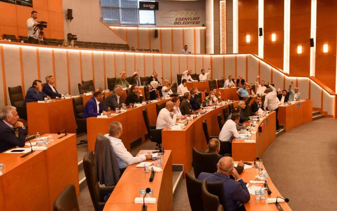 Esenyurt’ta Temmuz Ayı Meclisinde 18 Gündem Maddesi Görüşüldü