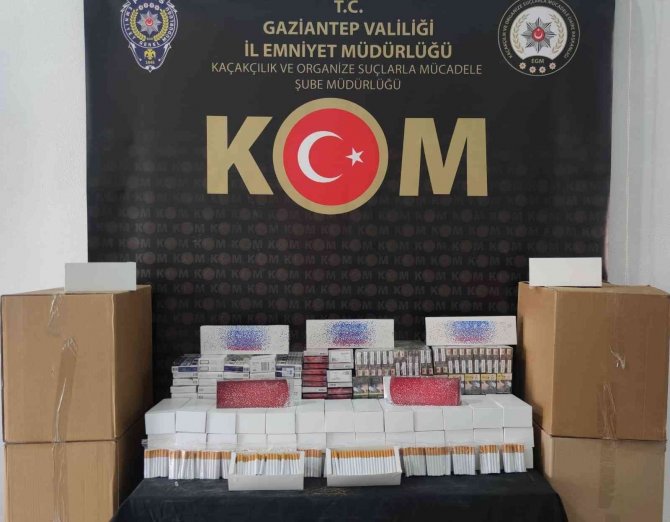 Gaziantep’te 61 Şahsa Kaçakçılıktan İşlem Yapıldı