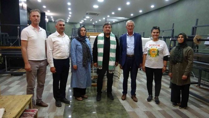 “Dokuyan Kadınlar Projesine” Destek Ziyareti