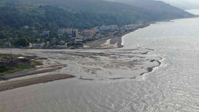 Sel Suları Karadeniz’i Kahverengiye Bürüdü