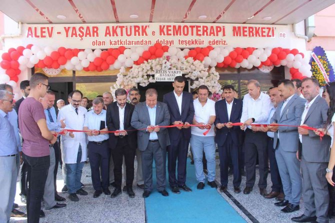 Yenilenen Kemoterapi Merkezi Açıldı