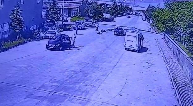 Afyonkarahisar’da İnsanlığın Bittiği Anlar Güvenlik Kamerasında