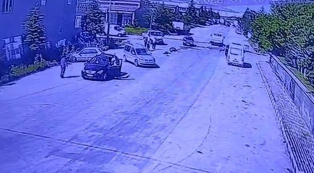 Afyonkarahisar’da İnsanlığın Bittiği Anlar Güvenlik Kamerasında