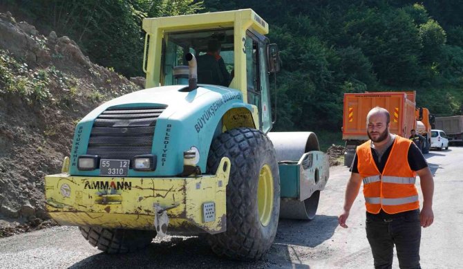 Üniversite Yolundaki Çalışmalar Tamam