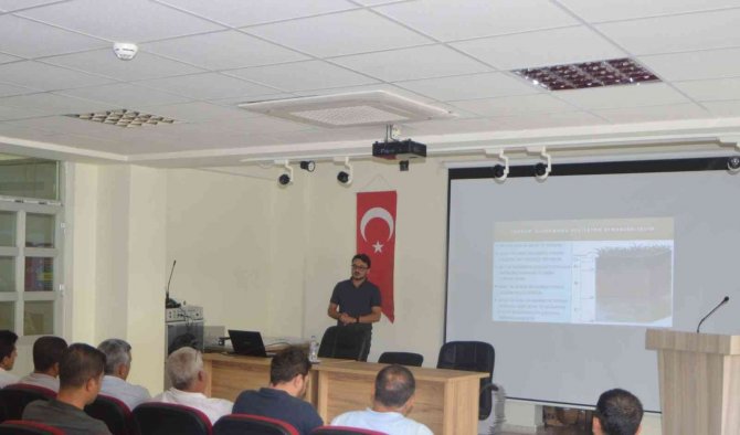 Cizreli Çiftçilere Toprak, Bitki Ve İklim İlişkileri Eğitimi Verildi