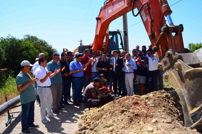 Beykonak’ta Sulama Suyu Sorunu Çözülüyor