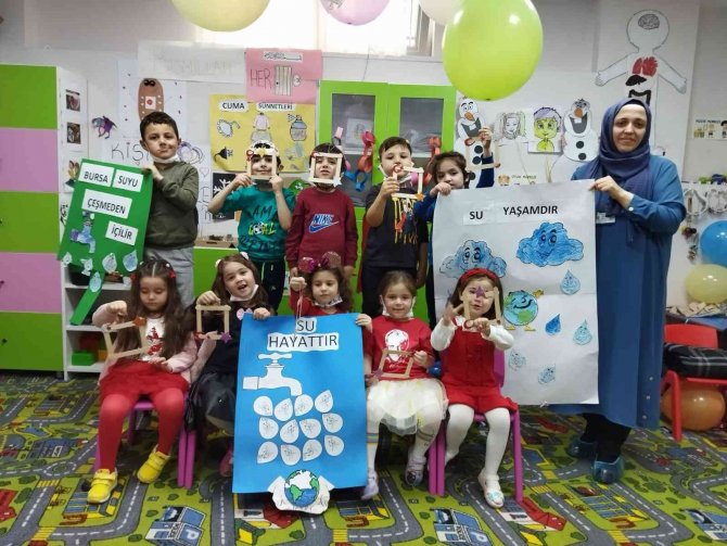 Bursa’da Ana Kucağı Öğrencilerine Çevre Eğitimi