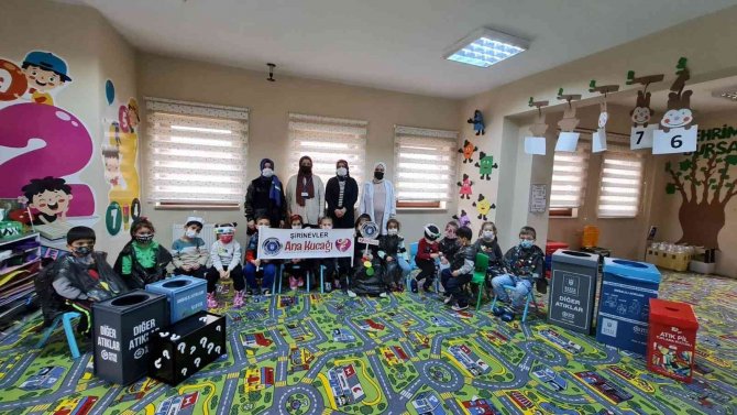 Bursa’da Ana Kucağı Öğrencilerine Çevre Eğitimi