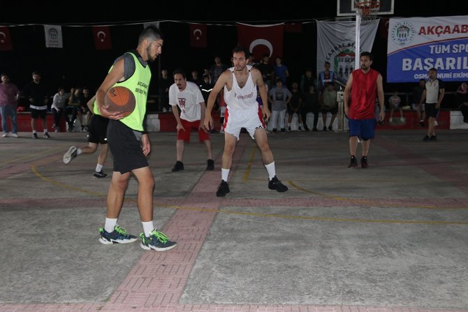 Akçaabat’ta 3x3 Sokak Basketbol Turnuvası Sona Erdi
