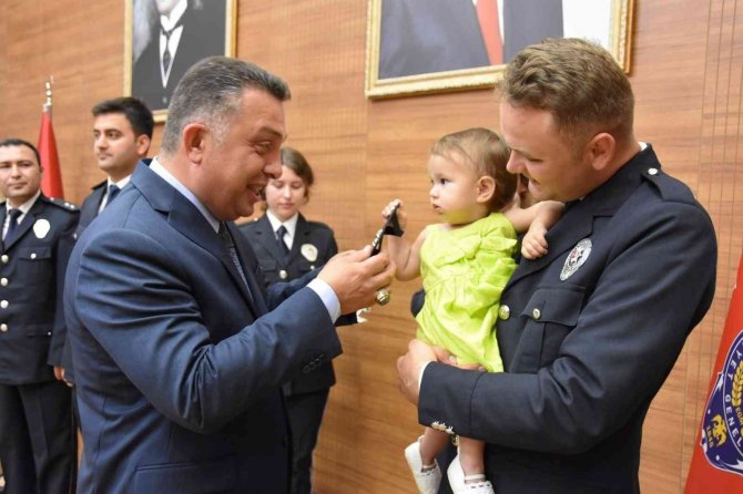 Emniyette Rütbe Terfi Töreni