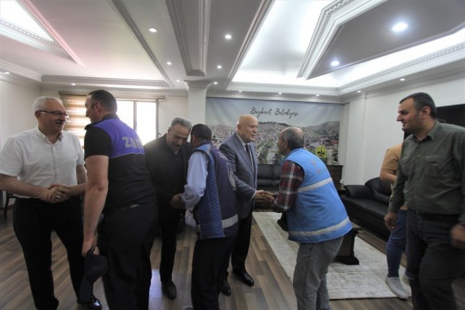 Bayburt Belediyesi’nde Bayramlaşma Heyecanı