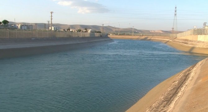 Şanlıurfa’da Sulama Kanalına Düşen Kadını Yunus Polisi Kurtardı